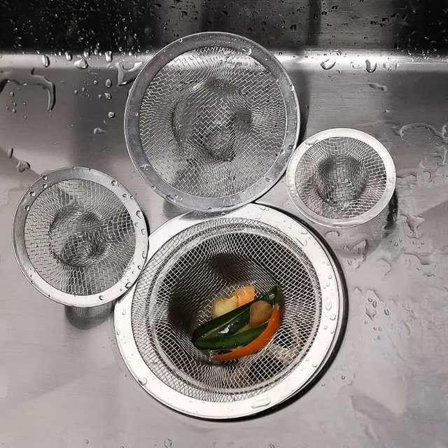 Filtre d'évier de cuisine en acier inoxydable – vue 3