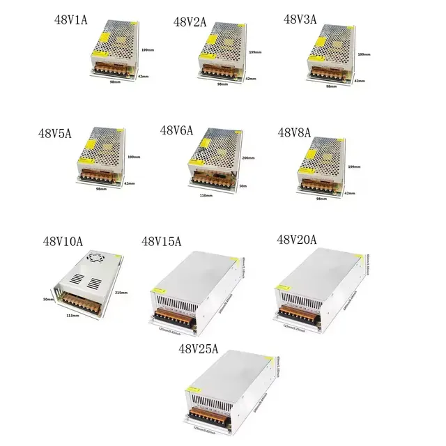 Alimentation de commutation DC 5V 12V 24V 36V 48V – vue 6