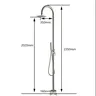 Colonne de douche extérieure – vue 2