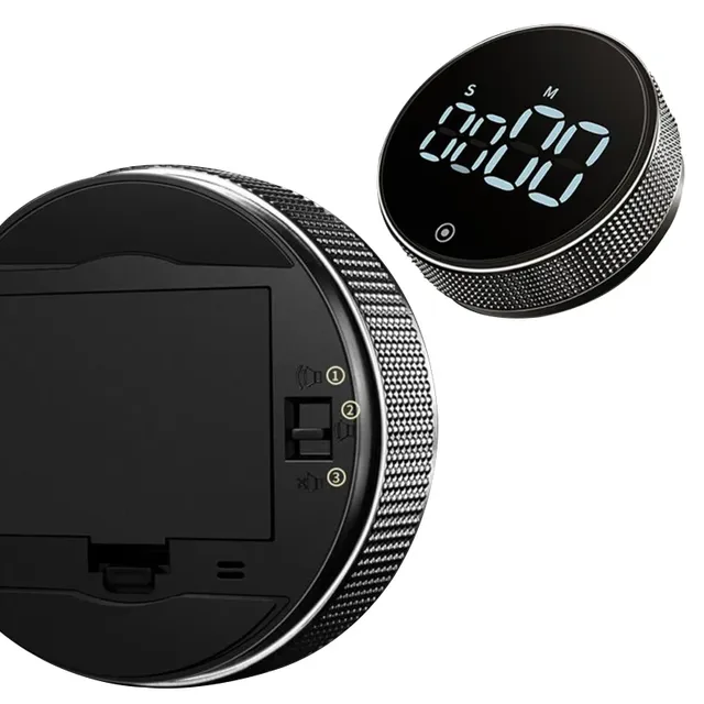 Minuterie de cuisine numérique LED – vue 3