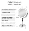 Miroirs de maquillage ronds Double face avec fonction… – vue 6