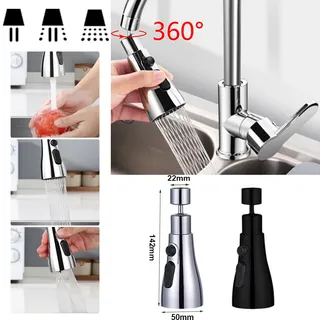 Aérateur réglable évier cuisine buse extension économie eau inoxydable…