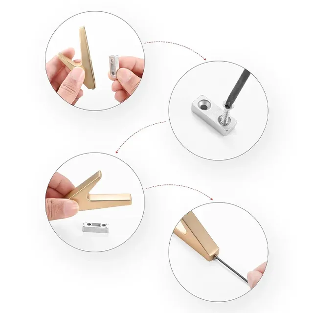 Accessoires de salle de bain crochets muraux… – vue 6