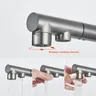 Évier de cuisine filtré avec nervures – vue 4