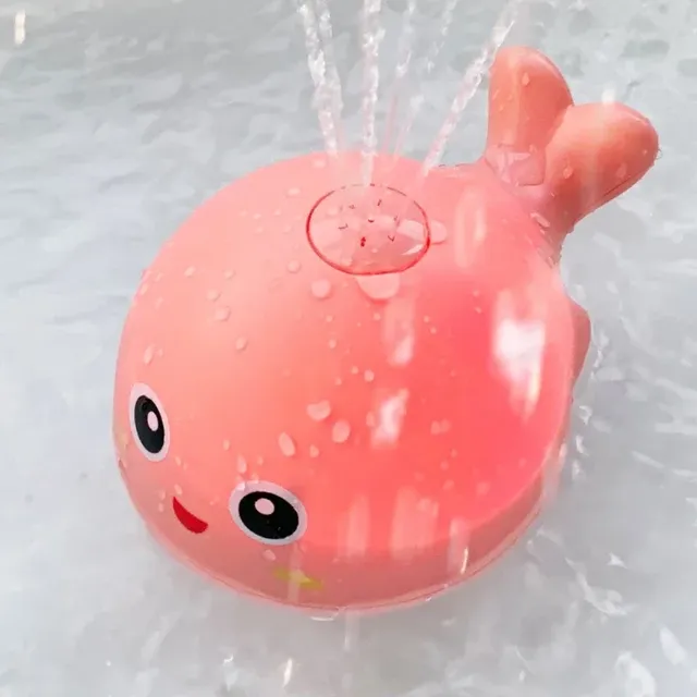 Balle de bain baleine électrique avec lumière LED et… – vue 4