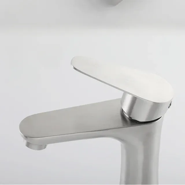 Mitigeur lavabo monocommande monotrou acier inoxydable… – vue 4