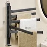 Salle de bain Porte-serviette Rotatif Porte-serviettes… – vue 6