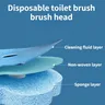 1 ensemble de nettoyeur de brosse de toilette jetable… – vue 5