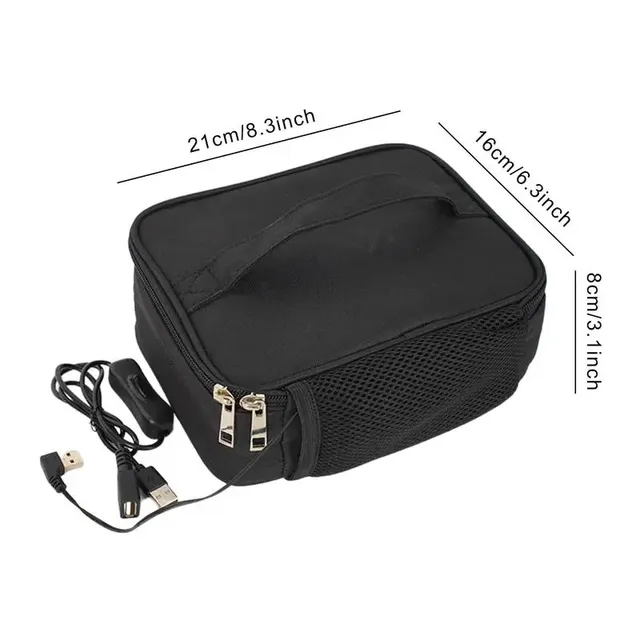 Sac à déjeuner chauffe-aliments Portable – vue 6