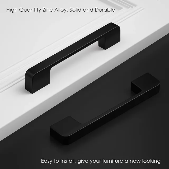 1 pièces moderne noir en aluminium armoires de cuisine… – vue 2