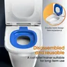 Réducteur toilette chat ergonomique silicone souple… – vue 3