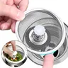 Filtre d'évier de cuisine en acier inoxydable – vue 1