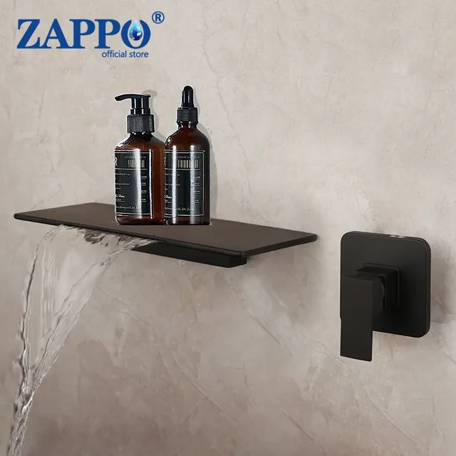Robinet Cascade Mural en Laiton Solide – vue 2