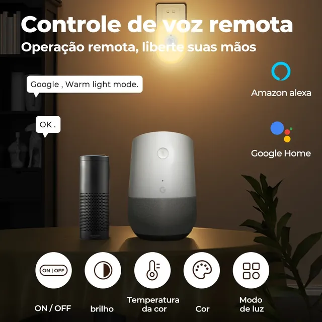 WiFi Tuya Smart Led veilleuse PIR capteur de mouvement… – vue 4