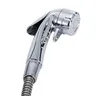 Pommeau de douche de couleur chromée 1/2 avec bouton de… – vue 4