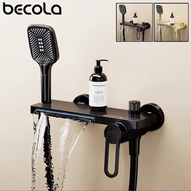 Robinet mitigeur de baignoire et de douche à poignée… – vue 3