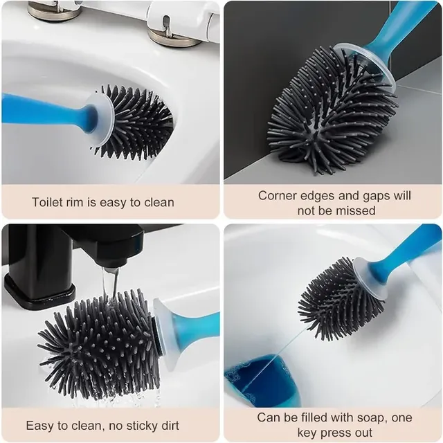 Ensemble de brosses de nettoyage pour cuvettes de… – vue 6