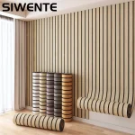 Autocollant mural panneau auto-adhésif Grain de bois papier peint décor à la maison peler et coller facile à bricoler soi-même adapté au plafond salon