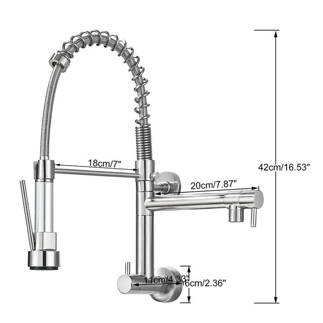 Uythner robinet de cuisine extractible – vue 6