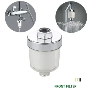 Filtre supporter ficateur d&rsquo;eau universel pour la cuisine, filtre en coton PP haute densité pratique pour la cuisine, la douche, la machine à laver