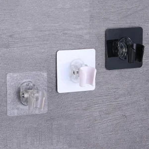 Support de pomme de douche mural réglable, support de pomme de douche, buse auto-adhésive, Base fixe pour accessoires de salle de bains