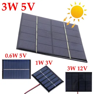 Micro panneau solaire portable en polysilicium