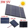 Micro panneau solaire portable en polysilicium – vue 1