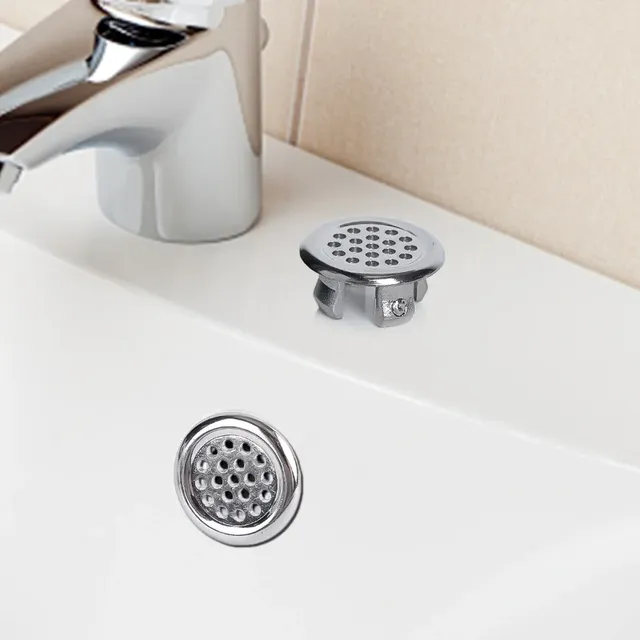 Anneau débordement lavabo chromé plastique antirayure… – vue 3