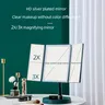 Miroir de maquillage pliable avec lumière LED – vue 4