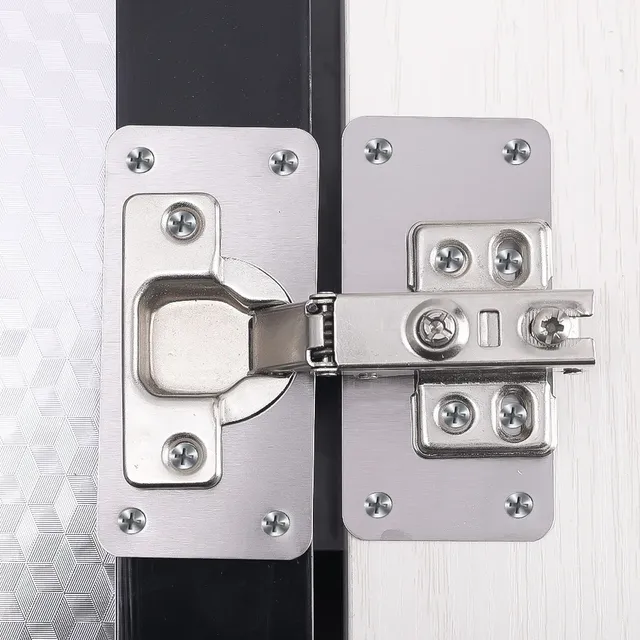 Kit de plaque de réparation de charnière d'armoire – vue 4