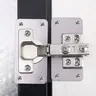 Kit de plaque de réparation de charnière d'armoire – vue 4