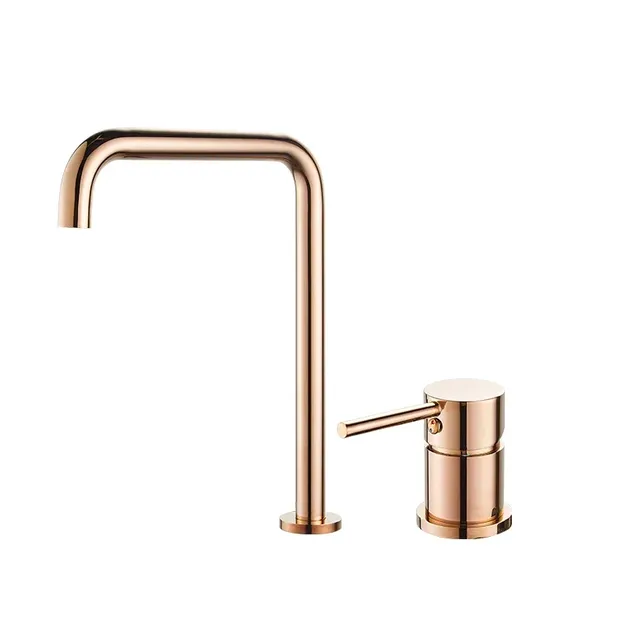 Robinet de lavabo en or Rose – vue 6