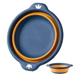 Lavabo à linge pliable Portable, lavabo pliant de voyage en plastique, sûr et Durable, lavabo pliable, fournitures ménagères de salle de bains