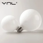 Grande Ampoule LED E27 85-265V G80 G95 G125, économie d&rsquo;énergie, lumière mondiale, Ampoule LED, ampoule laiteuse