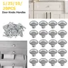 Mini bouton d'armoire en acier inoxydable – vue 1