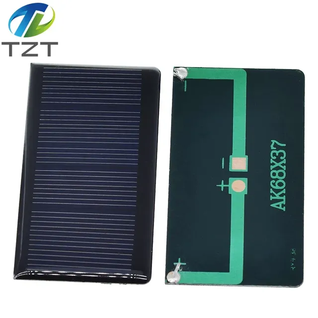 1/3 pièces 5.5V 50mA panneaux solaires polycristallin… – vue 3