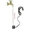 Fontaine robinet flottant illusion jet eau suspendu doré… – vue 6