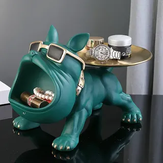Statue de chien en résine