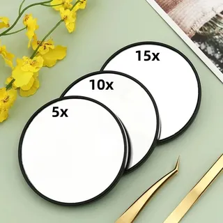 Miroir grossissant rond ventouse maquillage portable compact léger…