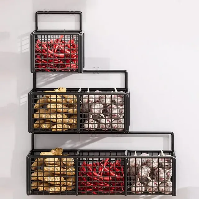 Étagère de rangement murale de cuisine – vue 5