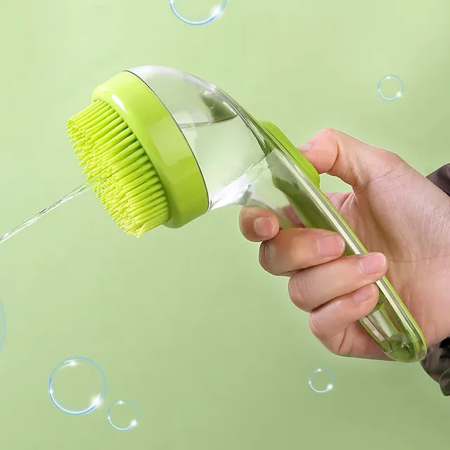 Poussez pour distribuer la brosse de douche bain et…