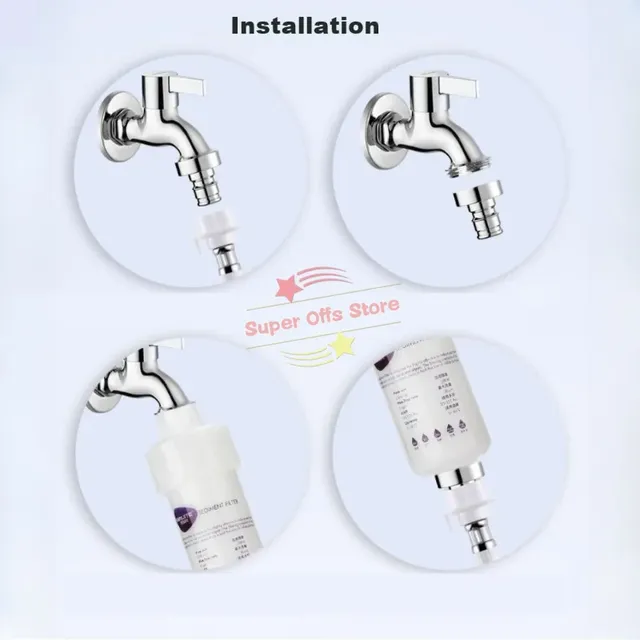 Filtre à eau purificateur domestique pré-filtre 5 pouces – vue 5
