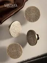 Santaya Poignée de porte d'armoire ronde semi-circulaire… – vue 3