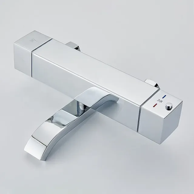 Mitigeur thermostatique mural inox réglage température… – vue 5
