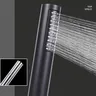 Pommeau de douche à main en plastique noir – vue 2