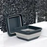 Lavabo en plastique portable pliable