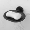 Ensemble mural accessoires salle bain noir mat acier… – vue 5