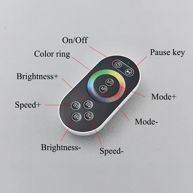 Robinet de douche LED avec télécommande intelligente – vue 4