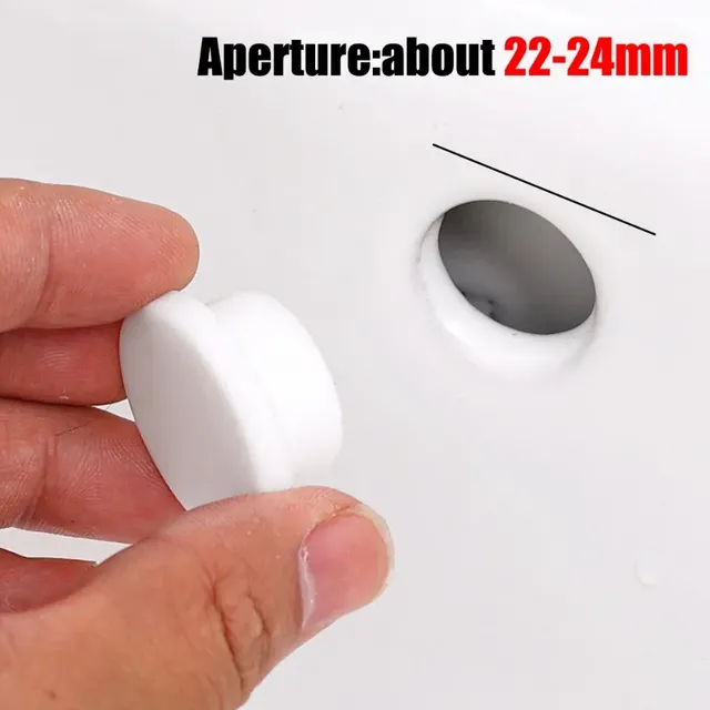 Anneau de débordement de lavabo carré en Silicone – vue 4