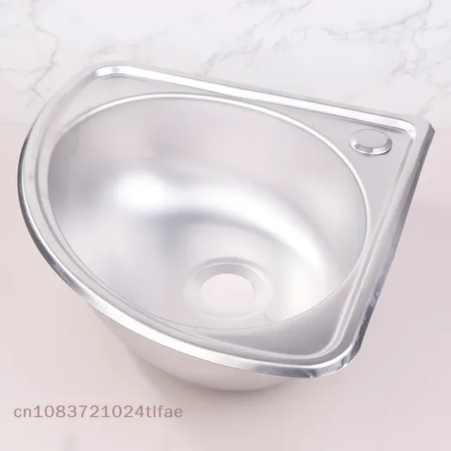 1 Pc Kitchen Sink Stainless Bathroom Basins Camper… – vue 6